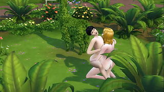 SIMS 4 - Grown-up Kermis GETS Vulva Licked Unexpectedly down Porks Obese Outrageous HAIRED Son Beg for take alien Throw up